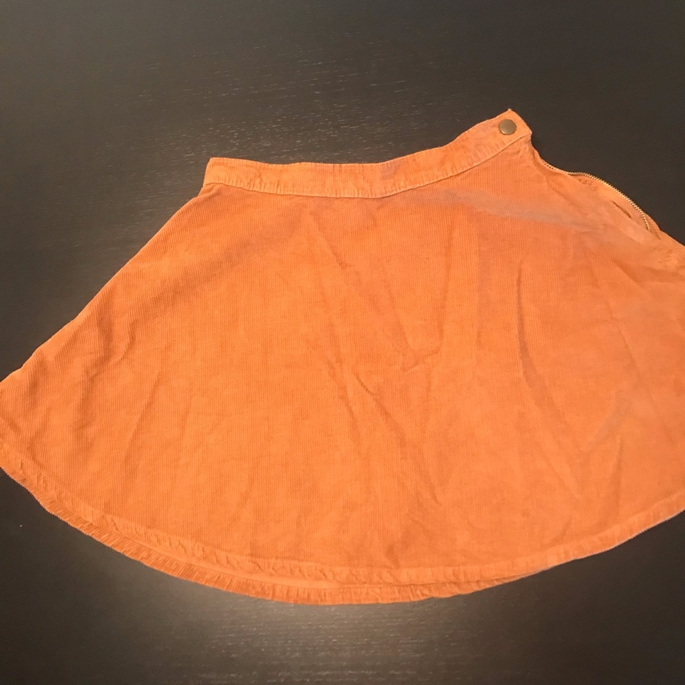 American Apparel Corduroy Circle Skirt
